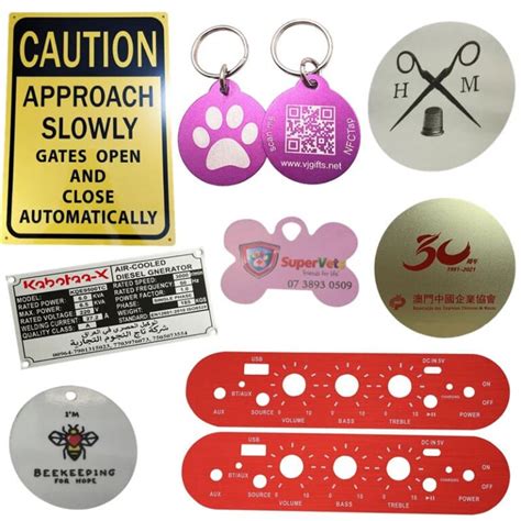 custom metal industry decals parts|custom metal labels.